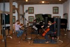 CD Production Nils Mönkemeyer / Sony 2009 at Fattoria Musica Osnabrück. Recording the trio pieces