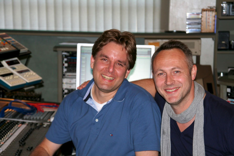 Music recordings for „La Nuit Nomade“ 2011. With top recording engineer Manfred Faust