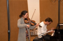 CD Production with Lisa Schatzman and Benjamin Engeli / Claves 2013 at „Alte Kirche“ Boswil / Switzerland