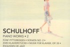 Schulhoff Vol.2 Caroline Weichert / Grand Piano