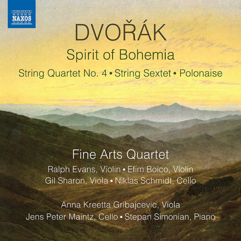 „Spirit of Bohemia“ Fine Arts Quartet / Naxos